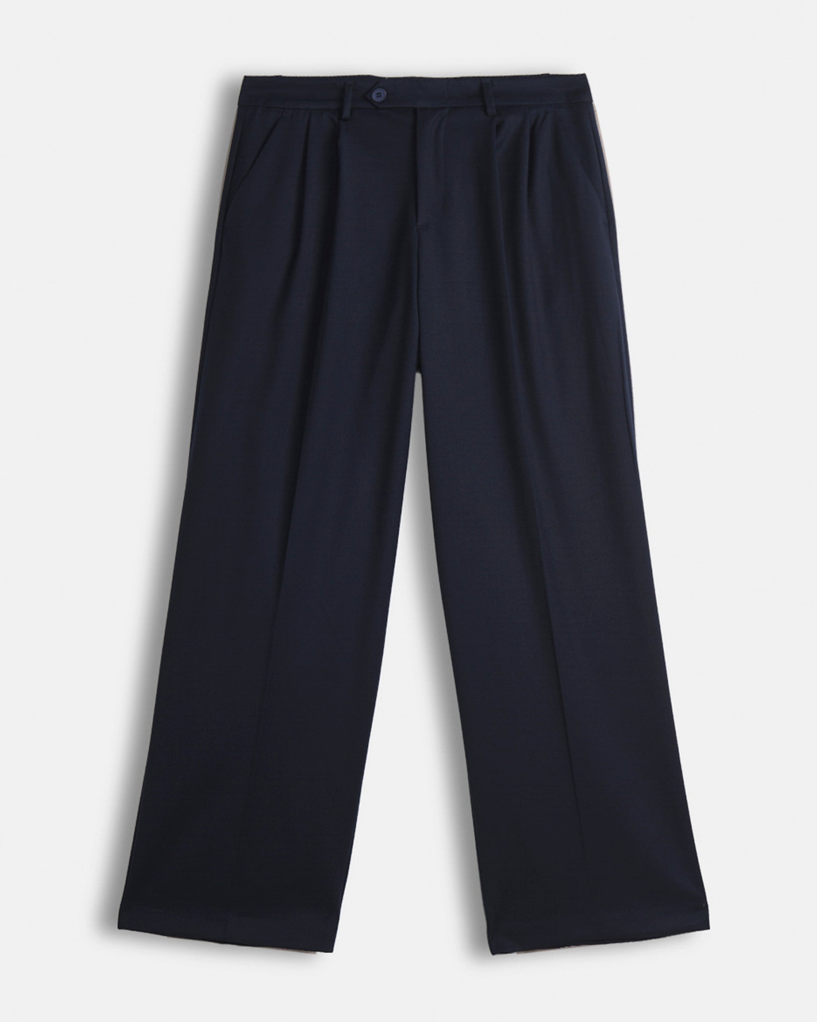 Pantalone wide leg strutturato