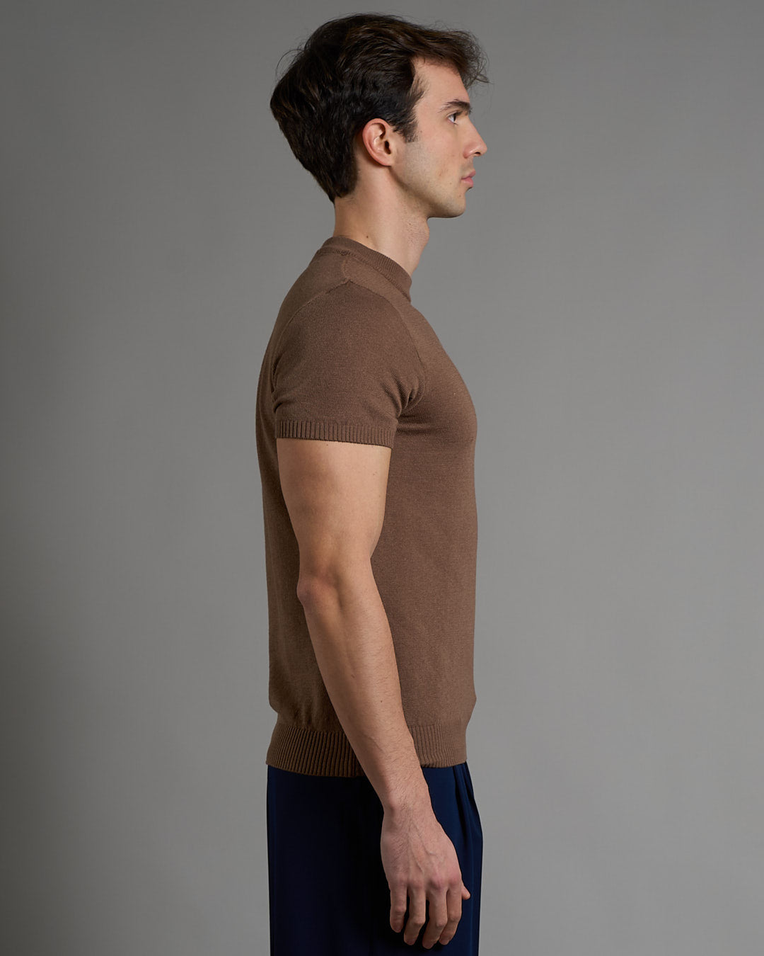 T-Shirt mezza manica in filo