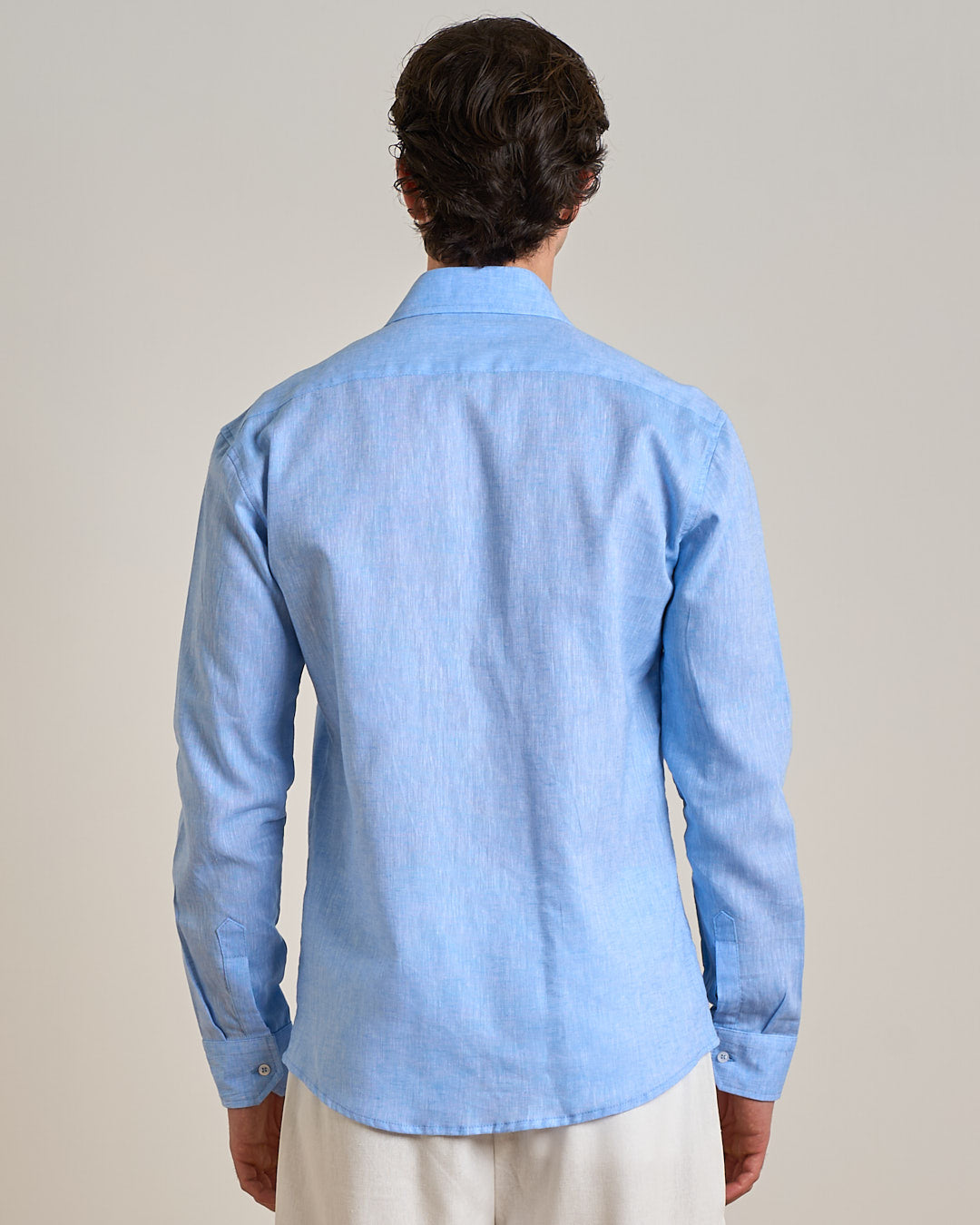Camicia sartoriale in lino
