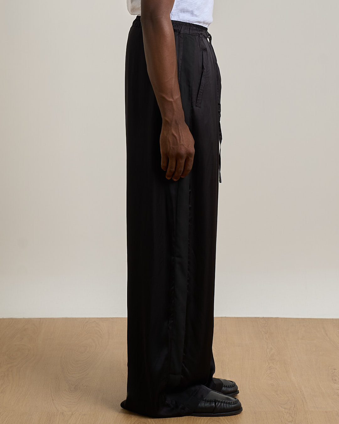 Pantalone Wide Pant con Zip