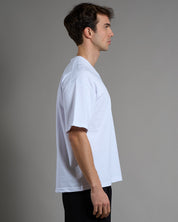T-Shirt Msm Studio con ricamo in tinta