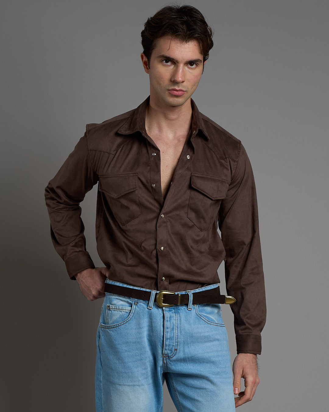 Camicia Suede
