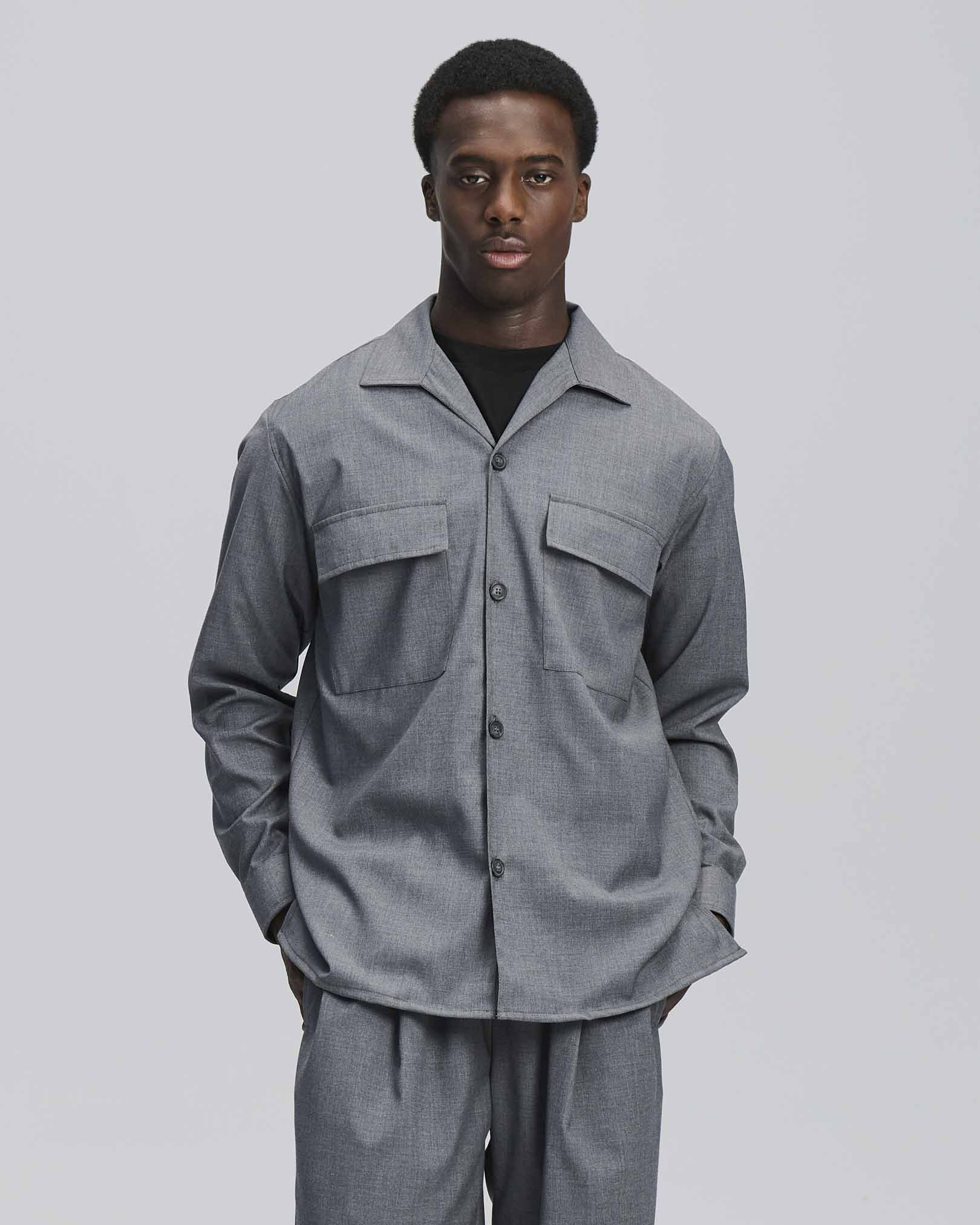 Camicia overshirt da coordinato