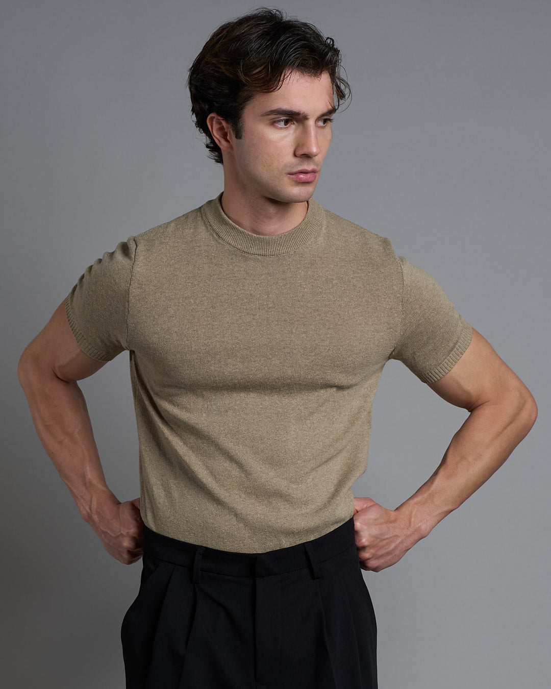 T-Shirt  mezza manica in filo