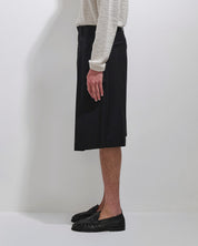 Bermuda con pieghe wide fit