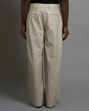 Pantalone Relax Fit effetto pelle