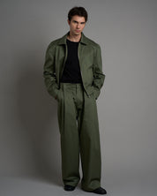 Giacca cropped fit in cotone