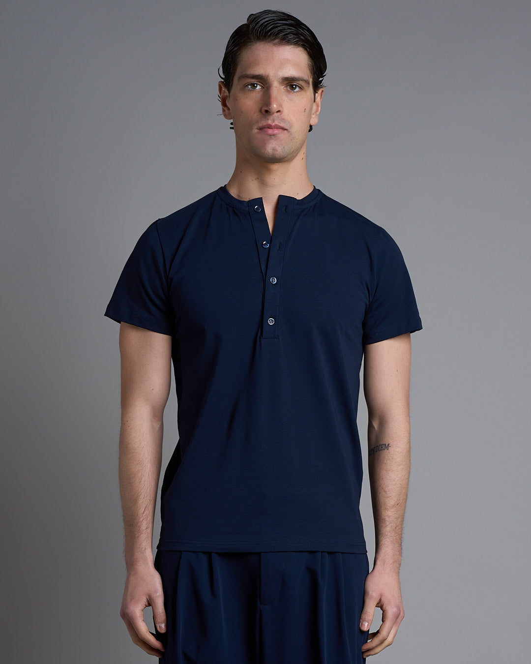 T-shirt Serafino Slim Fit