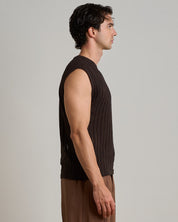Gilet in filo fluttuante