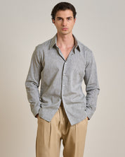 Camicia sartoriale in lino