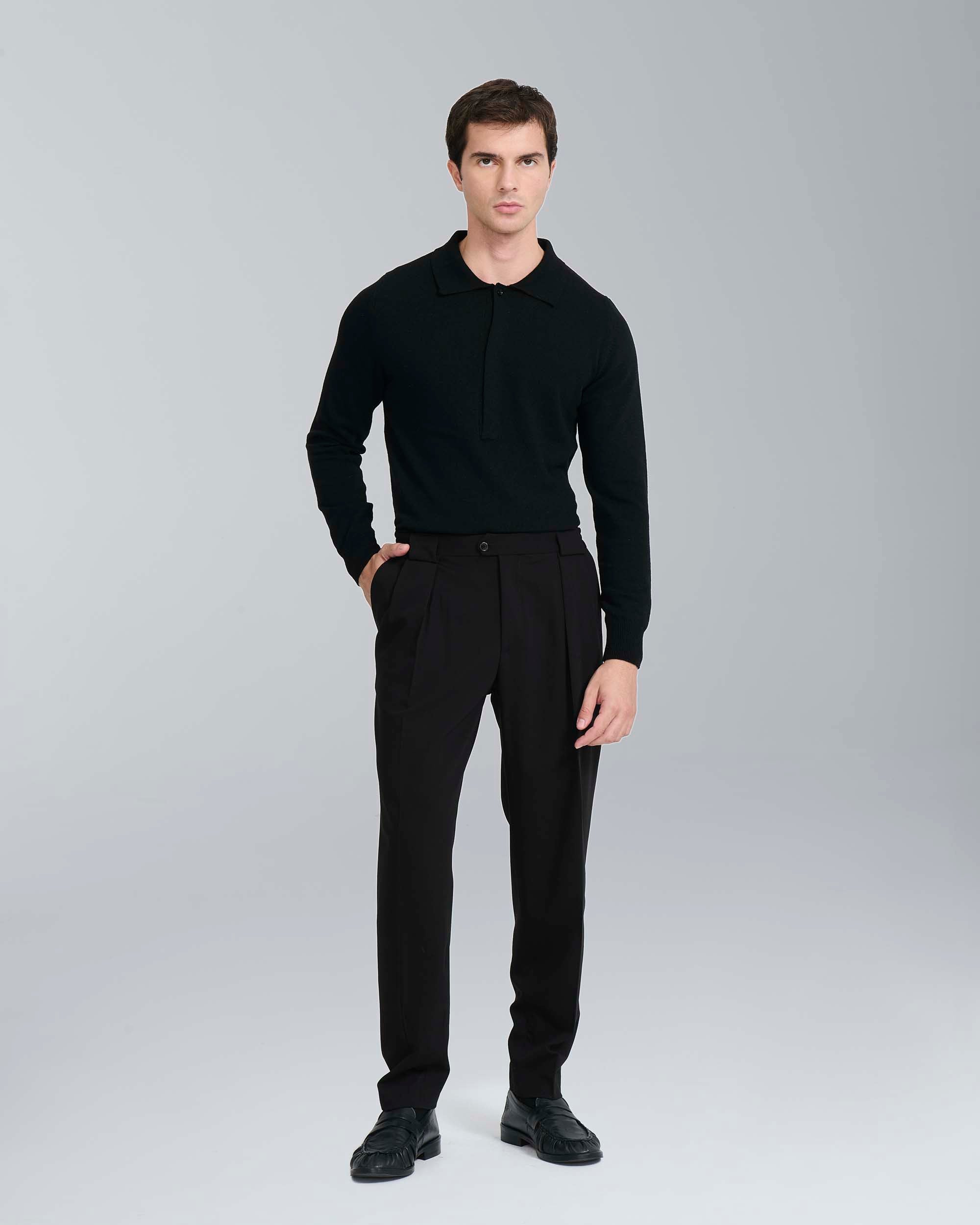 Pantalone sartoriale con pinces