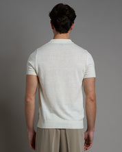 Polo senza bottoni mezza manica