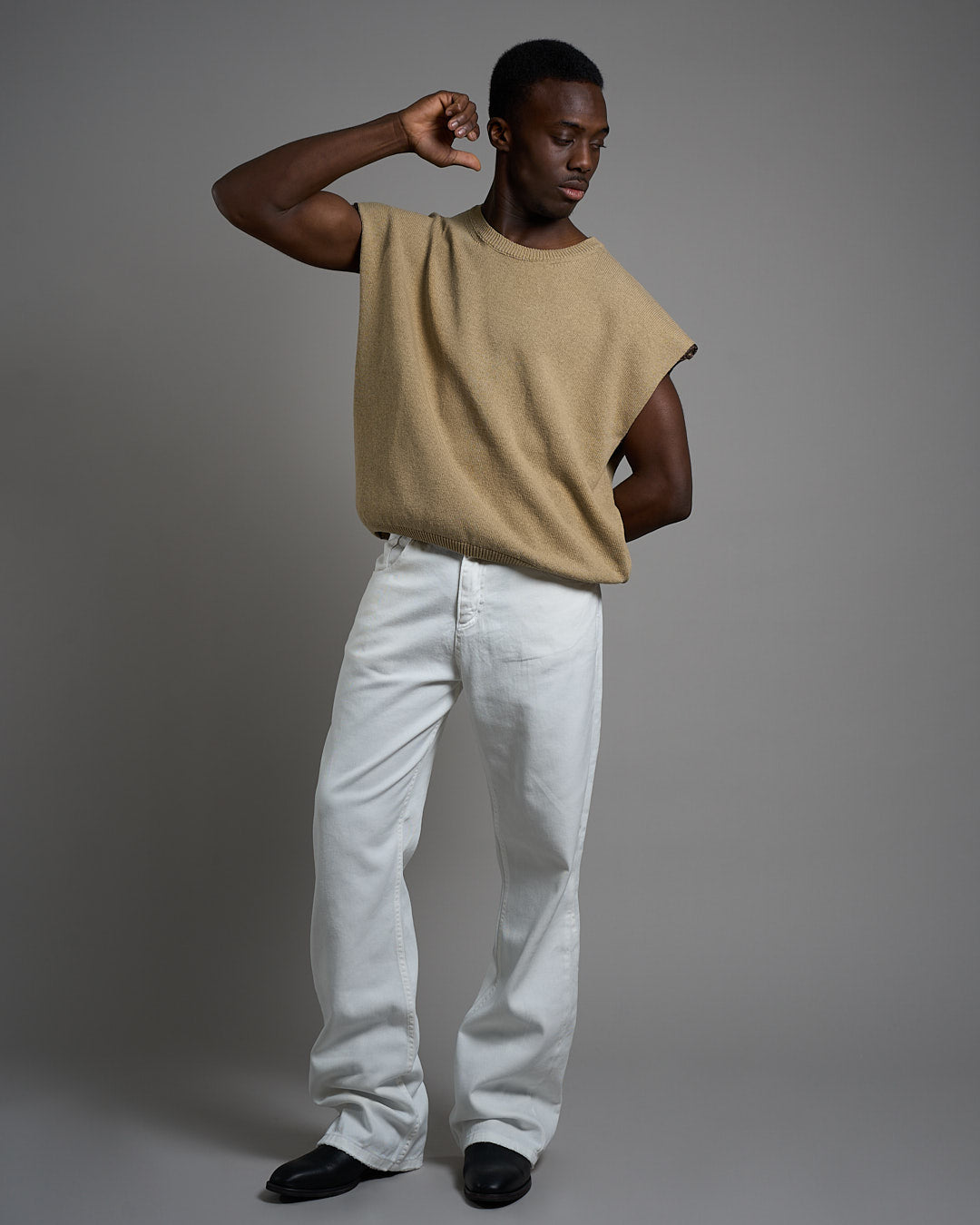 Gilet Oversize in Filo