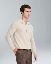 Polo in misto cashmere