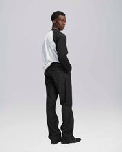 Denim flare fit lavaggio zero