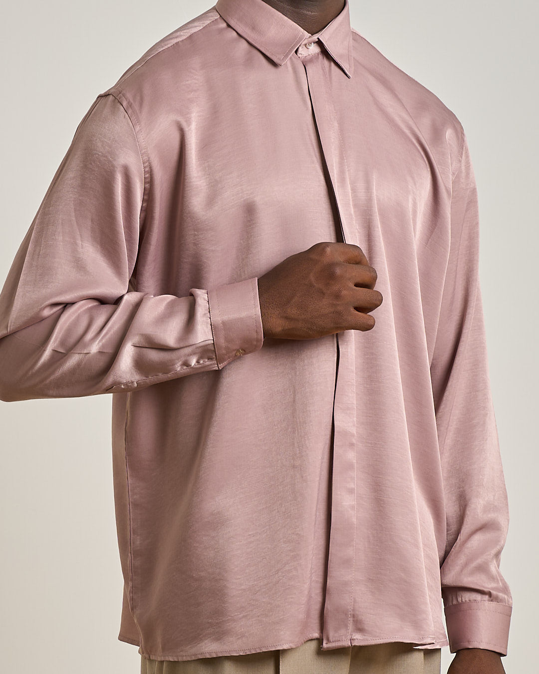 Camicia Effetto Seta