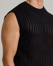 Gilet in filo fluttuante