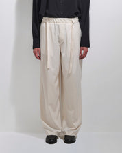 Pantalaccio strutturato con laccio