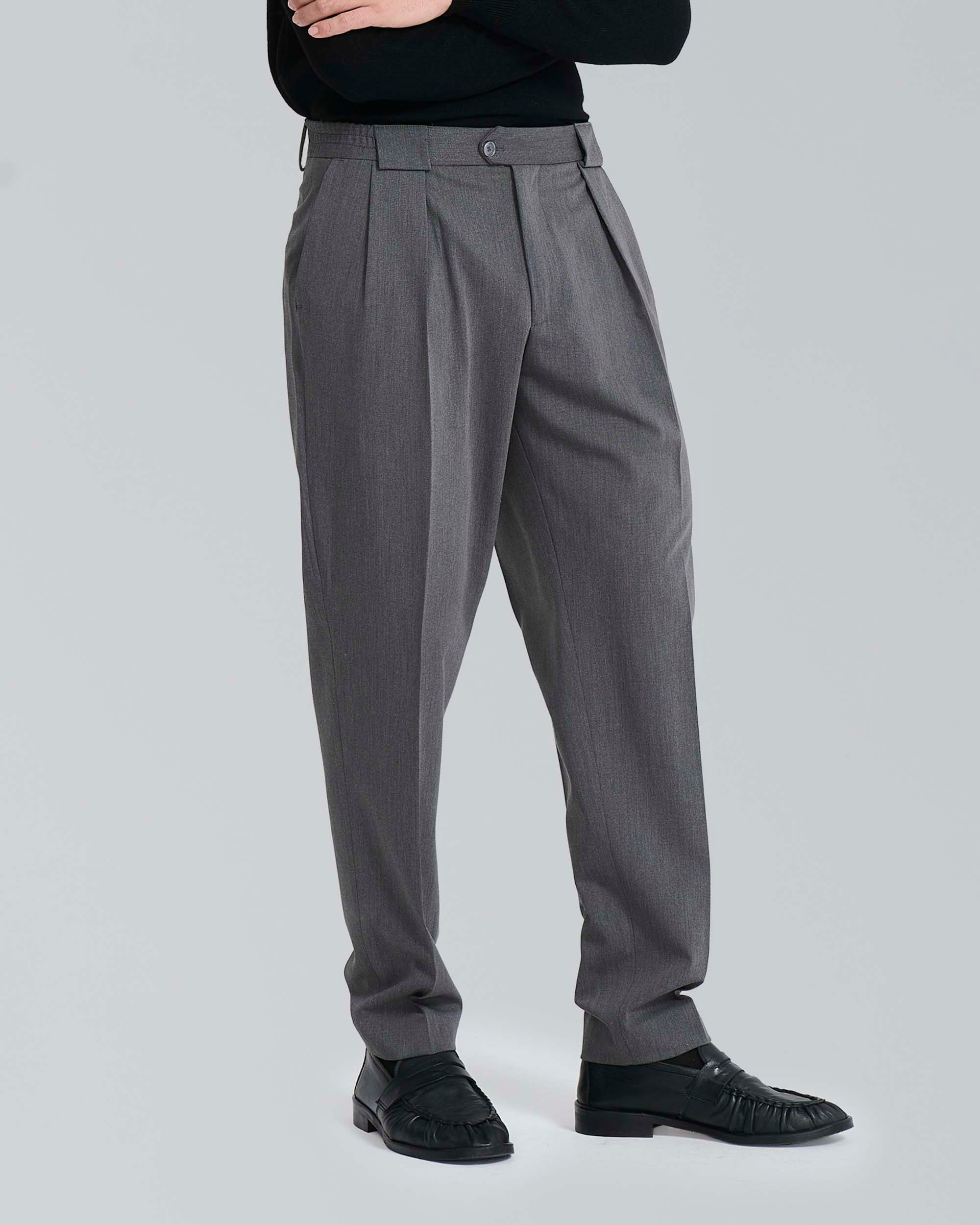 Pantalone sartoriale con pinces