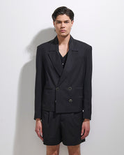 Giacca Cropped con bottone gioiello Limited Edition