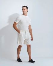 T-shirt a coste in filo
