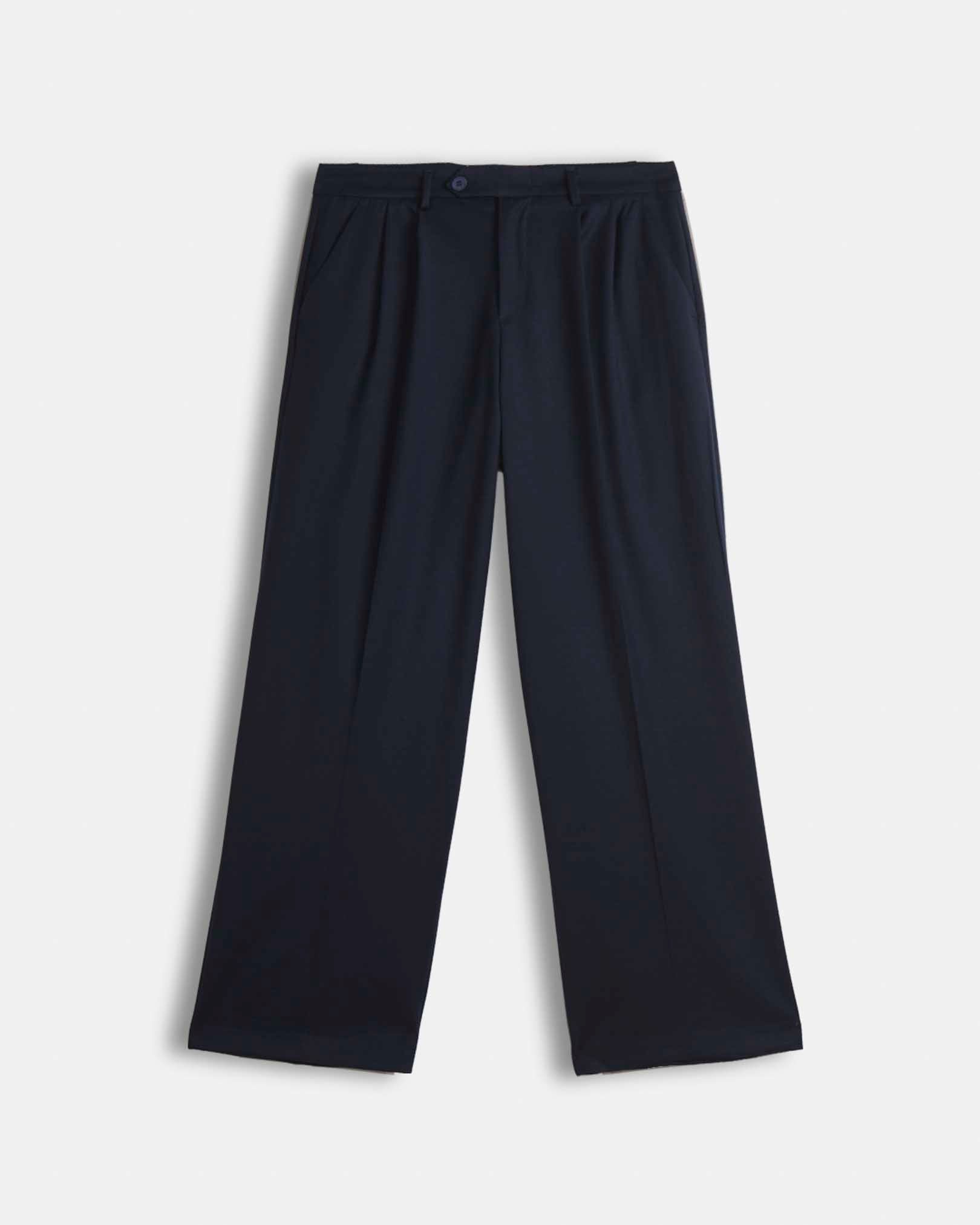 Pantalone wide leg strutturato