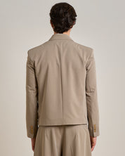 Giacca cropped doppiopetto