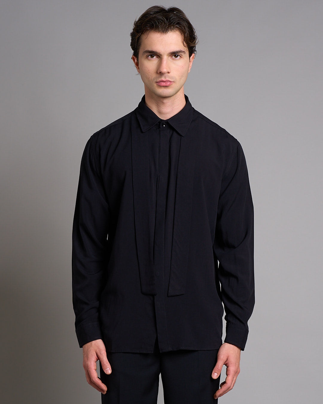 Camicia con fiocco