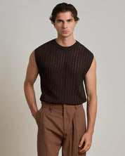 Gilet in filo fluttuante