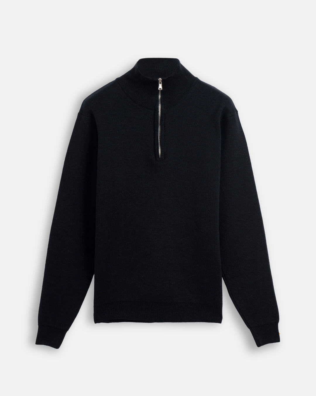 Pullover a mezza zip