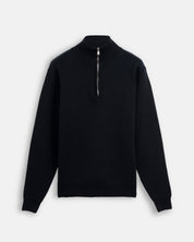 Pullover a mezza zip