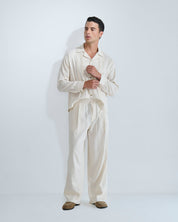 Pantalaccio Strutturato in lino