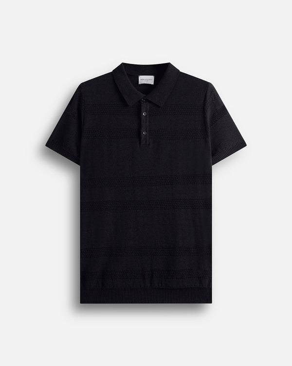 Polo in filo micro traforata