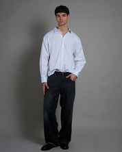 Jeans Baggy Fit doppio stone sabbiato