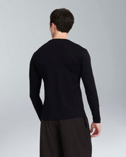T-shirt longsleeve in viscosa