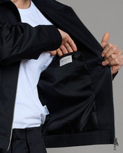 Giacca cropped fit in cotone