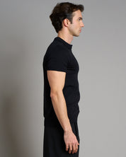 Polo senza bottoni mezza manica