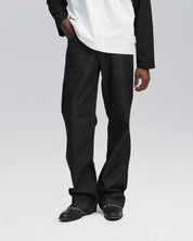 Denim flare fit lavaggio zero