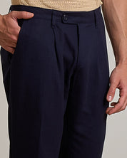 Pantalone Sartoriale In Lino