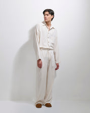Pantalone da completo in lino limited edition