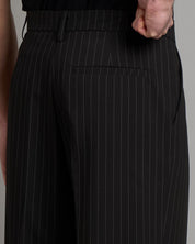 Pantalone Wide Fit Gessato