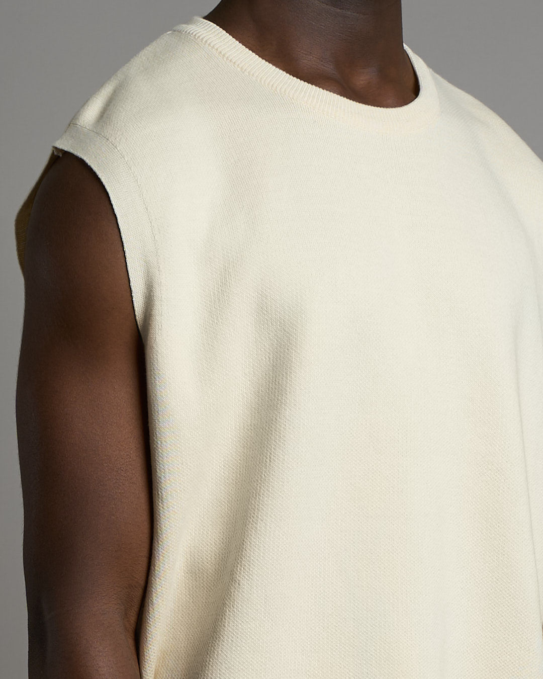 Gilet Relax Fit in cotone