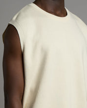 Gilet Relax Fit in cotone