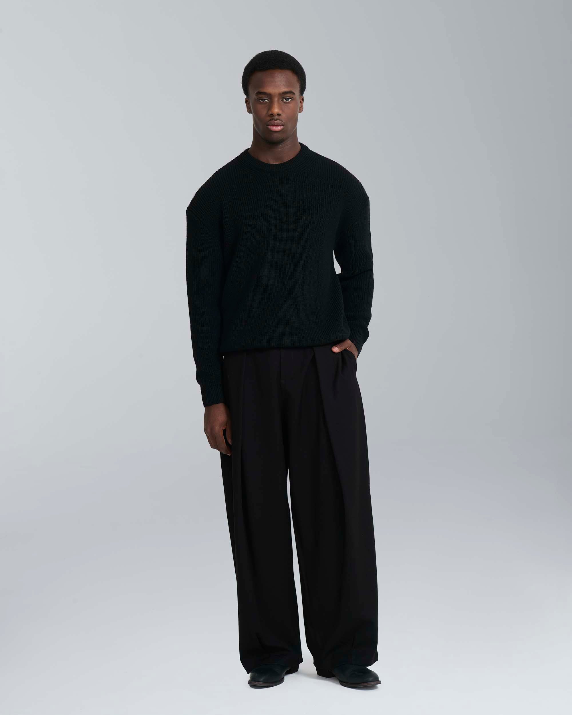 Maglia girocollo oversize