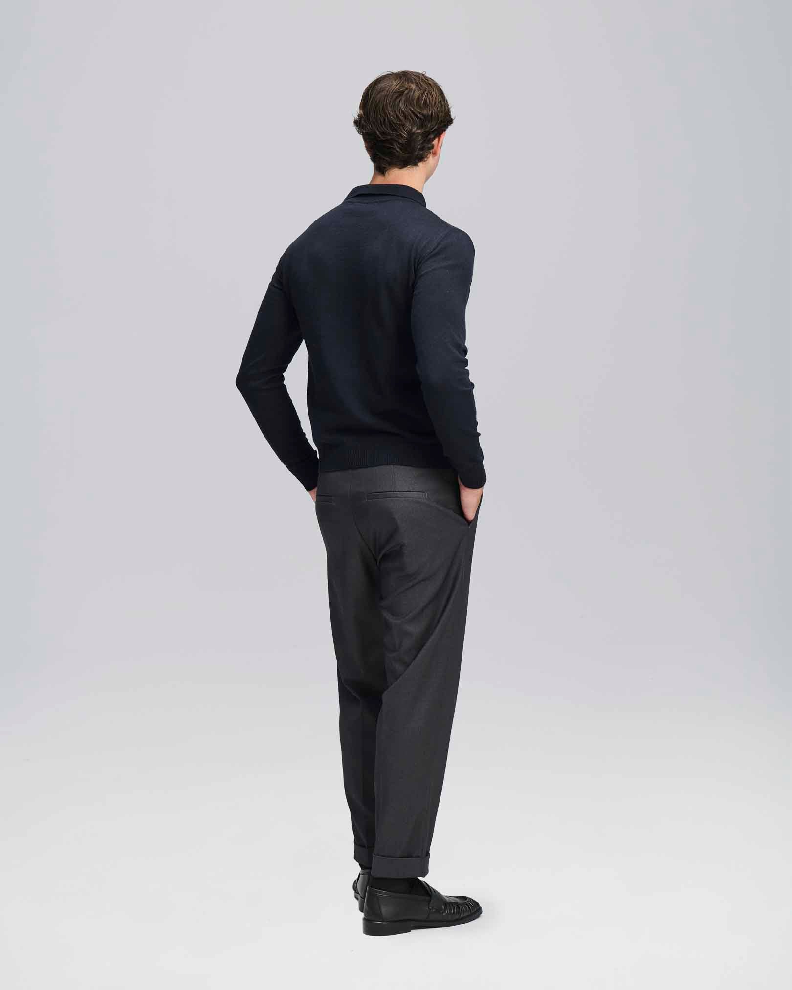 Polo rasata basic