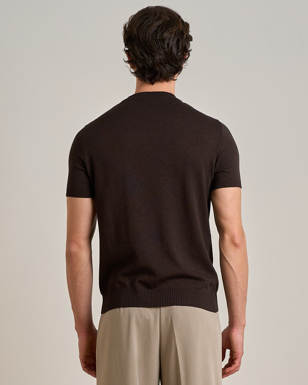 T-Shirt mezza manica in filo