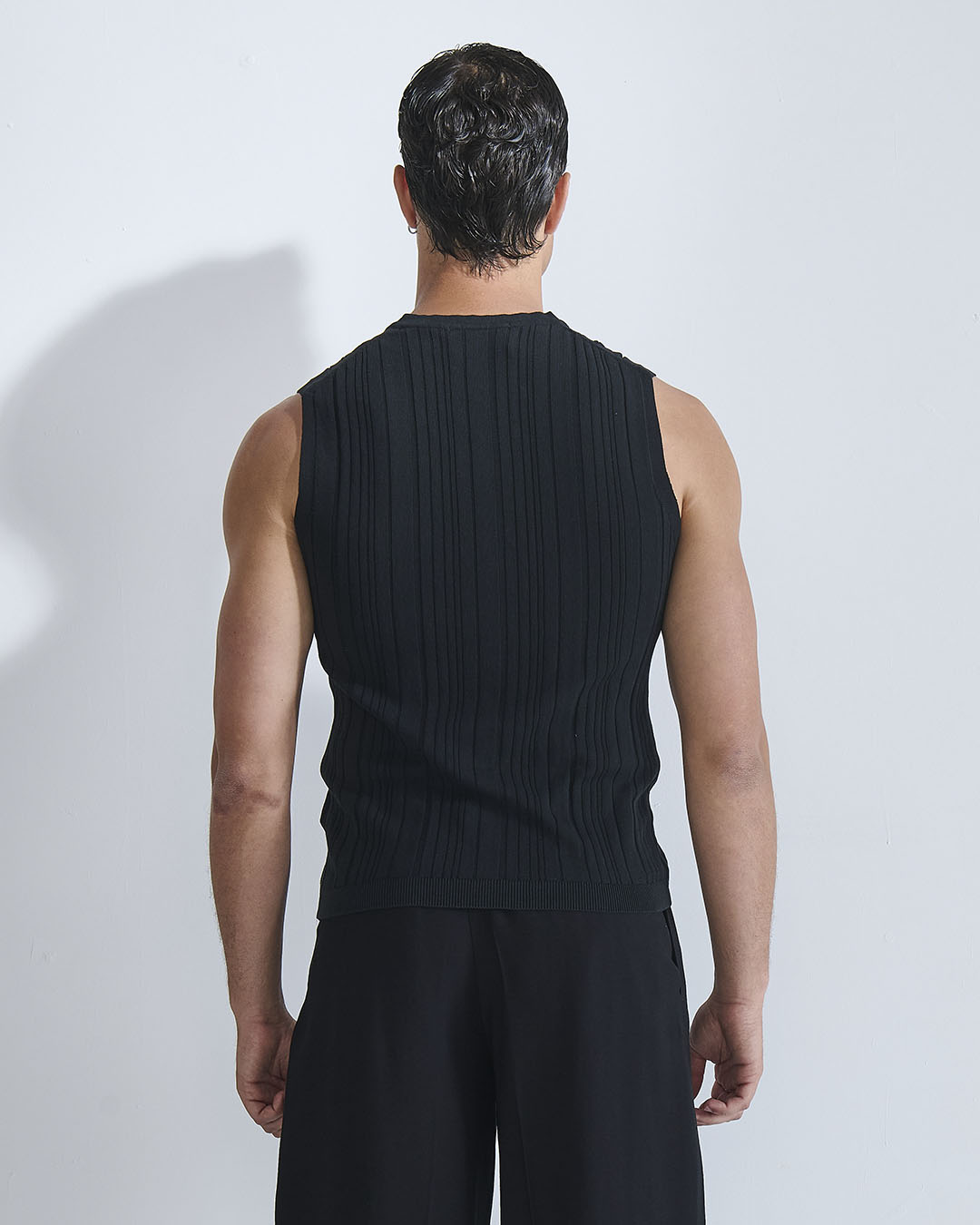 Gilet Serafino in filo fluttuante