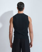 Gilet Serafino in filo fluttuante