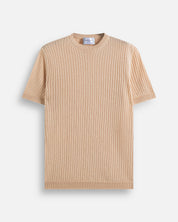 T-shirt a coste in filo