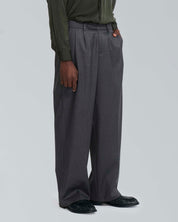 Pantalone wide leg strutturato